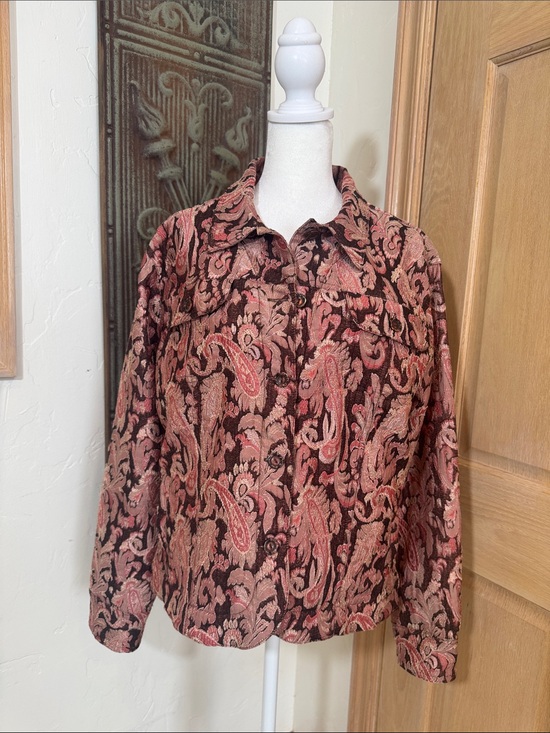 Acorn Jackets & Blazers - Acorn Vintage Tapestry Jacket – Paisley Floral Pattern